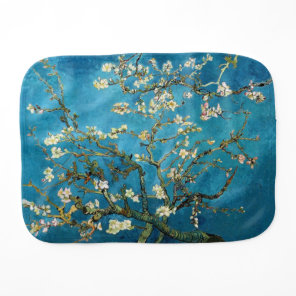 Famous art, Blossoming Almond Tree by Van Gogh Baby Burp Cloth