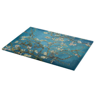Famous art - Blossoming Almond Tree. Vincent van Cutting Board