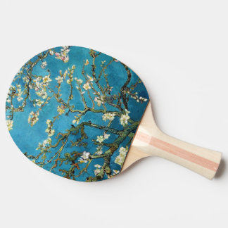 Famous art - Blossoming Almond Tree. Vincent van Ping Pong Paddle