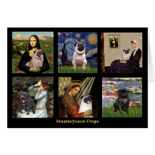 Famous Art Pug Composite 1