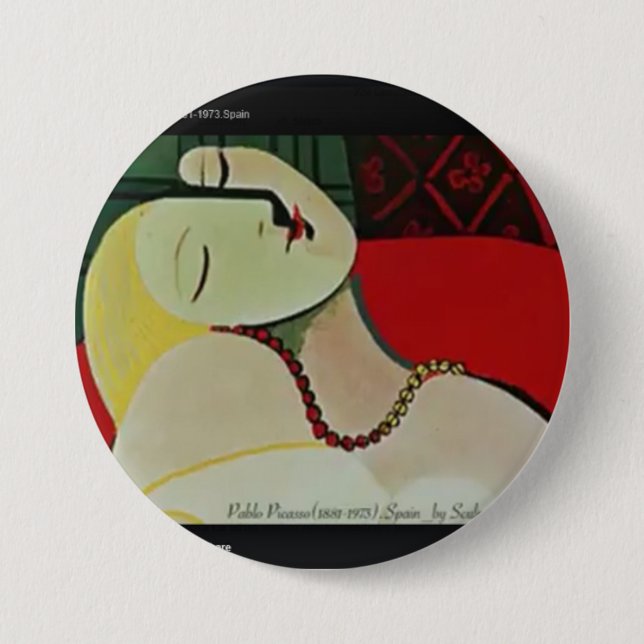 Famous Artist Button (Front)