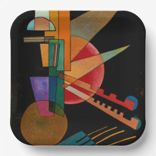 Famous artwork, Abstract Interpretation, Paper Plates