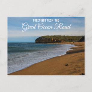 Famous Bells Beach Great Ocean Road Greeting Postcard