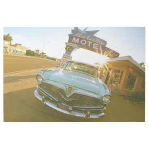 Famous Blue Swallow Motel on Route 66 Gallery Wrap