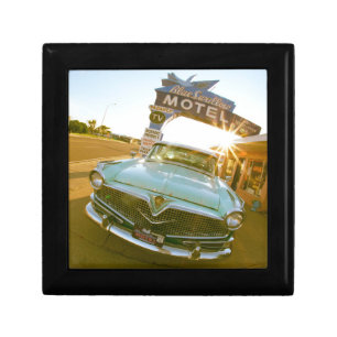 Famous Blue Swallow Motel on Route 66 Gift Box