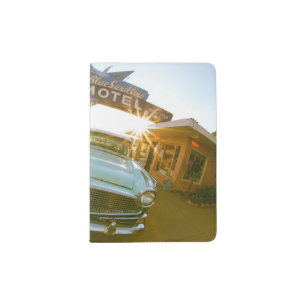 Famous Blue Swallow Motel on Route 66 Passport Holder