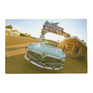 Famous Blue Swallow Motel on Route 66 Placemat