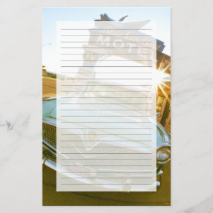 Famous Blue Swallow Motel on Route 66 Stationery