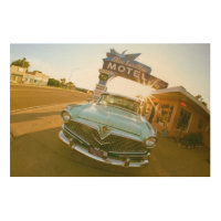 Famous Blue Swallow Motel on Route 66