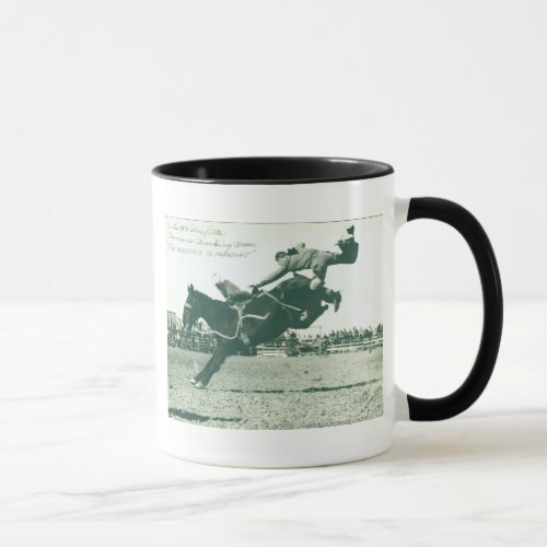 Famous Bucking Bronc Five Minutes Mug