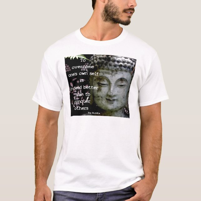 Famous Buddha Quotes T-Shirt (Front)