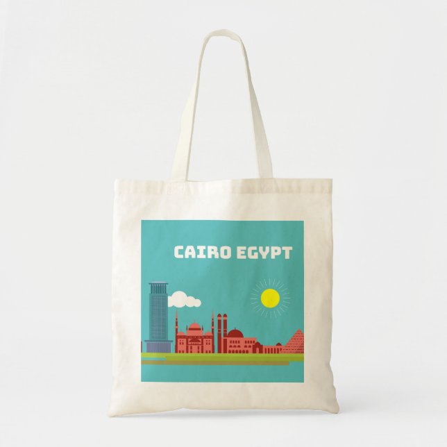 Famous Cairo Egypt  Tote Bag (Front)