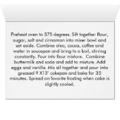 Famous Chocolate Cake (Inside Horizontal (Bottom))