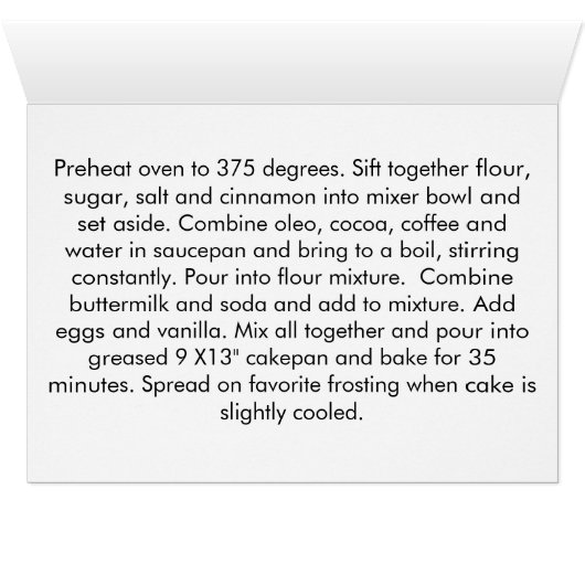 Famous Chocolate Cake (Inside Horizontal (Bottom))