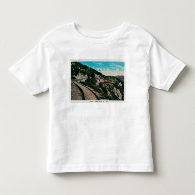 Famous Circular Bridge, Mt. LoweMt. Lowe, CA Toddler T-shirt (Front)