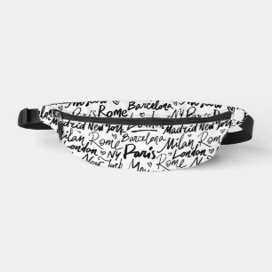 Famous Cities of the World Fanny Pack