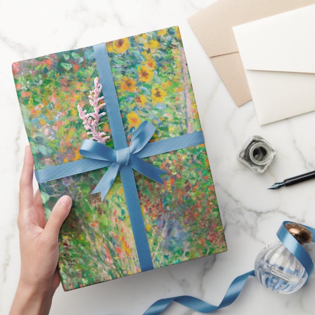 Famous Claude Monet painting Wrapping Paper (Gifting)