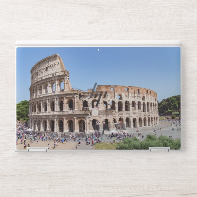 Famous Colosseum in Rome, Italy HP Laptop Skin (Front)