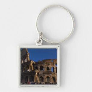 Famous Colosseum in Rome Italy Landmark Keychain