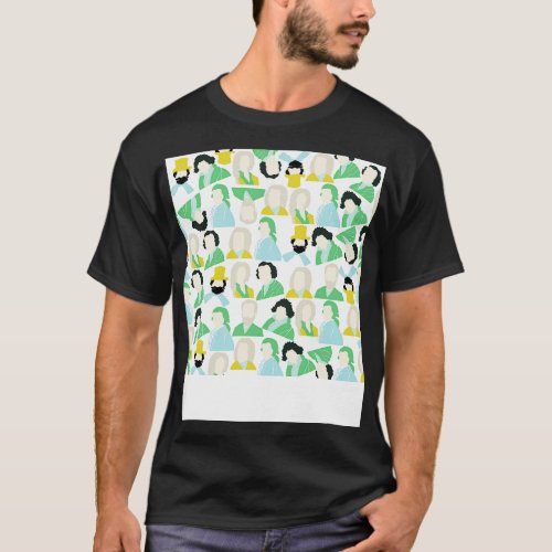 Famous composers pattern T_Shirt