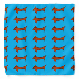 Famous Dachshund Design Bandana