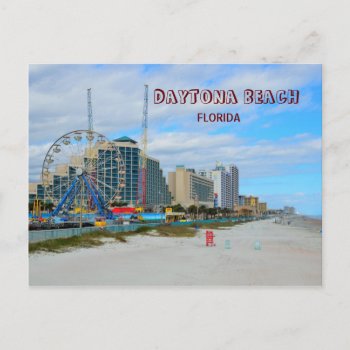 Famous Daytona Beach Florida Postcard by paul68 at Zazzle