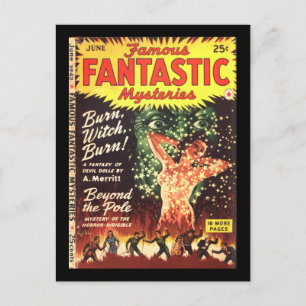 Famous Fantastic Mysteries 5_Pulp Art Postcard