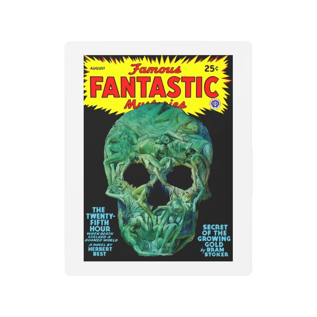 Famous Fantastic Mysteries (Aug, 1946) Metal Print (Front)