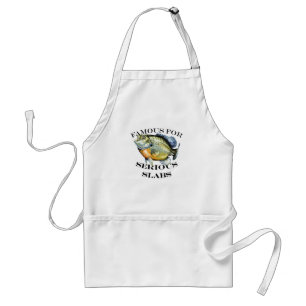 Famous For Serious Slabs Light Adult Apron