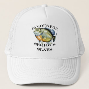 Famous For Serious Slabs Light Trucker Hat