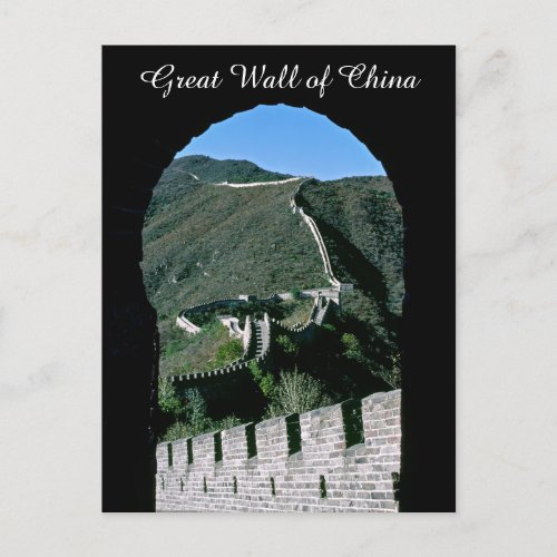 Famous Great Wall of China _ Beijing Asia Postcard