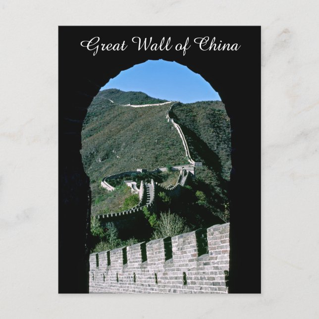 Famous Great Wall of China - Beijing, Asia Postcard (Front)