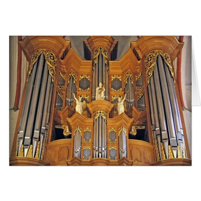 Famous Hamburg pipe organ Cards (Front Horizontal)