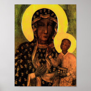 Famous Icon Madonna of Czestochowa Poster