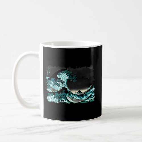 Famous Japanese Fine Great Wave Hokusai Stylish Coffee Mug