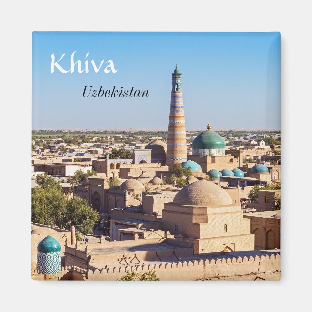 Famous Khiva - Uzbekistan Magnet (Front)