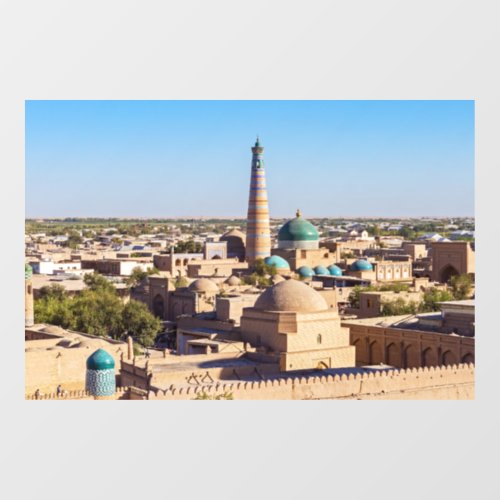 Famous Khiva _ Uzbekistan Window Cling