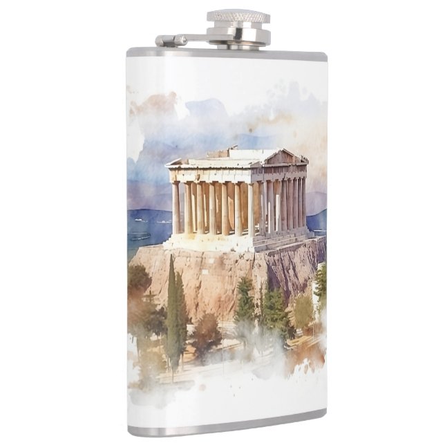 Famous landmarks design flask (Right)