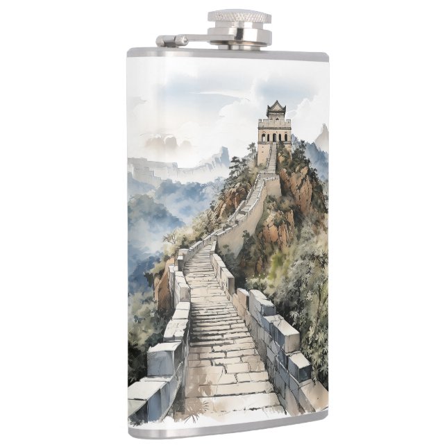 Famous landmarks design flask (Right)