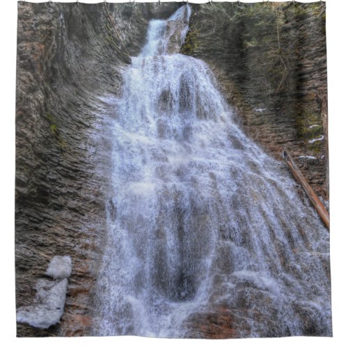 Famous Margaret Falls Scenic Nature Water Fall Shower Curtain