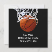 Famous Motivational Quote Basketball (Front)