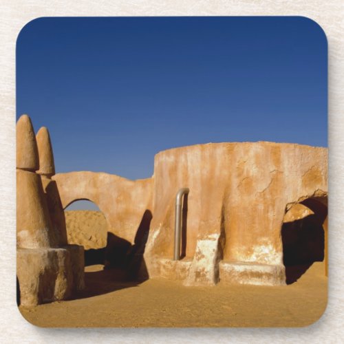 Famous movie set of Star Wars movies in Sahara Beverage Coaster