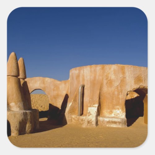 Famous movie set of Star Wars movies in Sahara Square Sticker