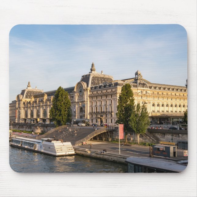 Famous Musée d'Orsay - Paris, France, Europe Mouse Pad (Front)