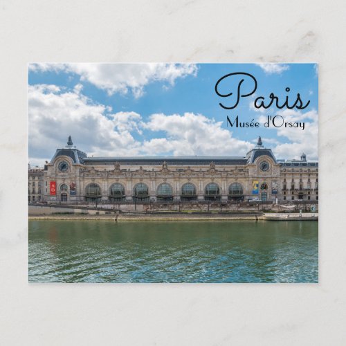 Famous Muse dOrsay _ Paris France Europe Postcard