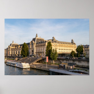 Famous Musée d'Orsay - Paris, France, Europe Poster