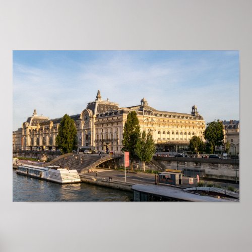 Famous Muse dOrsay _ Paris France Europe Poster