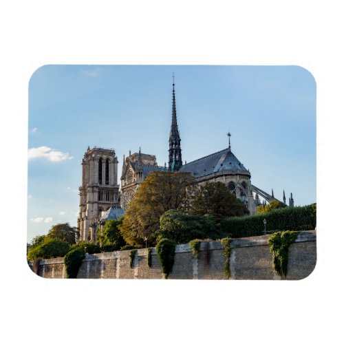 Famous Notre Dame de Paris Cathedral _ France Magnet