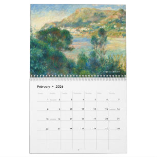 Famous Old Paintings Art Calendar 2024