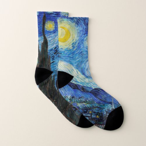 Famous Painting Art Van Gogh All_Over_Print Socks